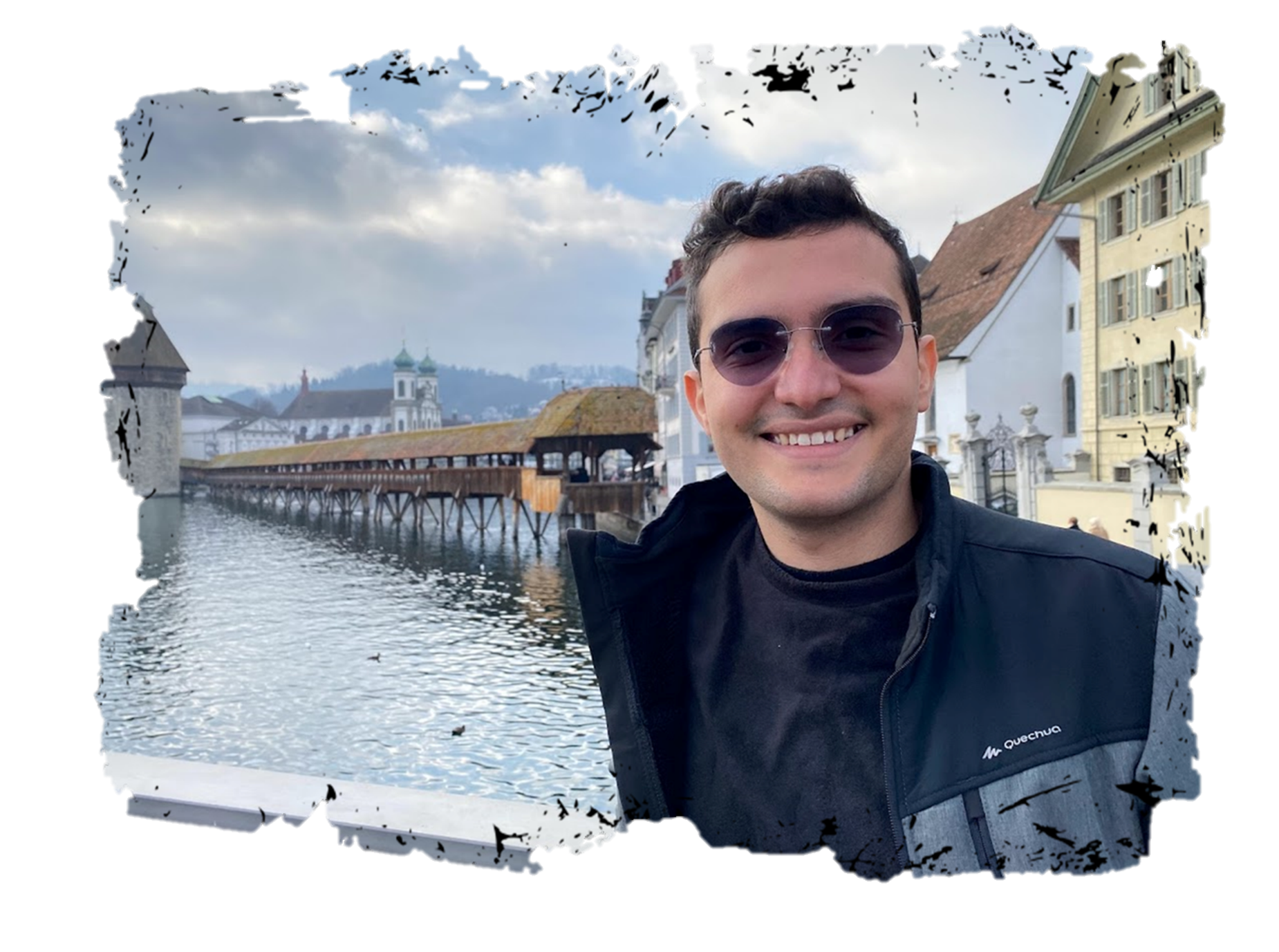 Me in a trip to Switzerland during the winter of 2021